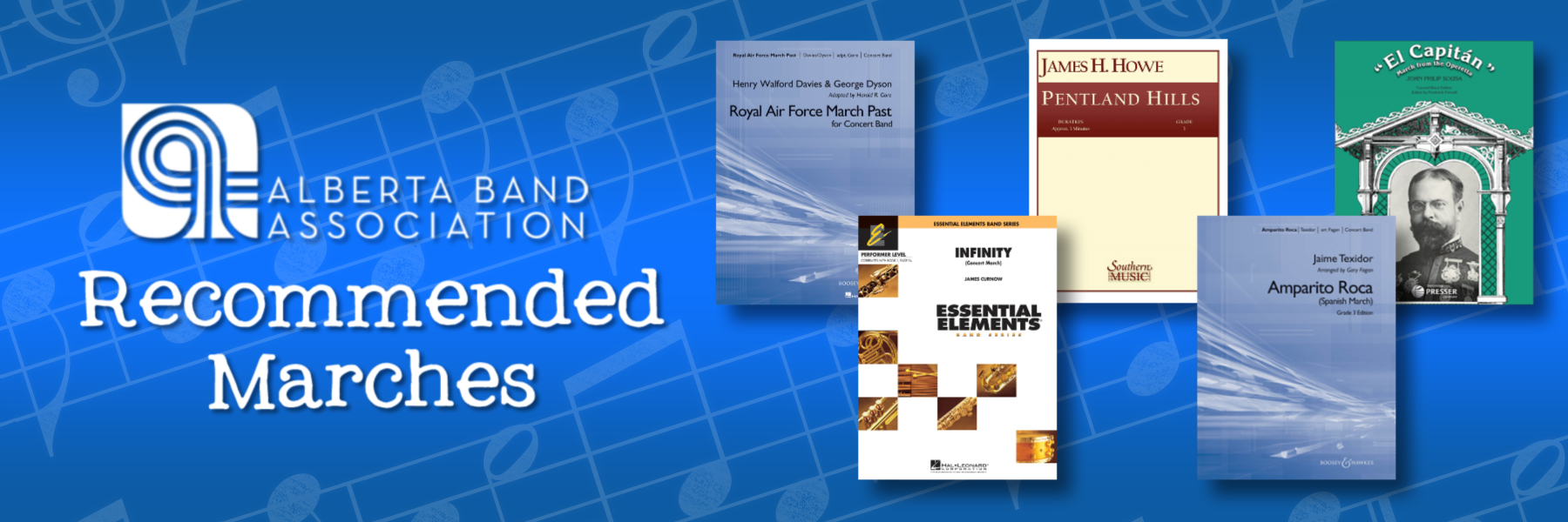 Alberta Band Association Suggested Marches List